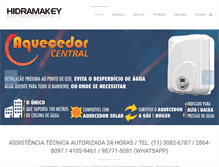 Tablet Screenshot of hidramakey.com.br